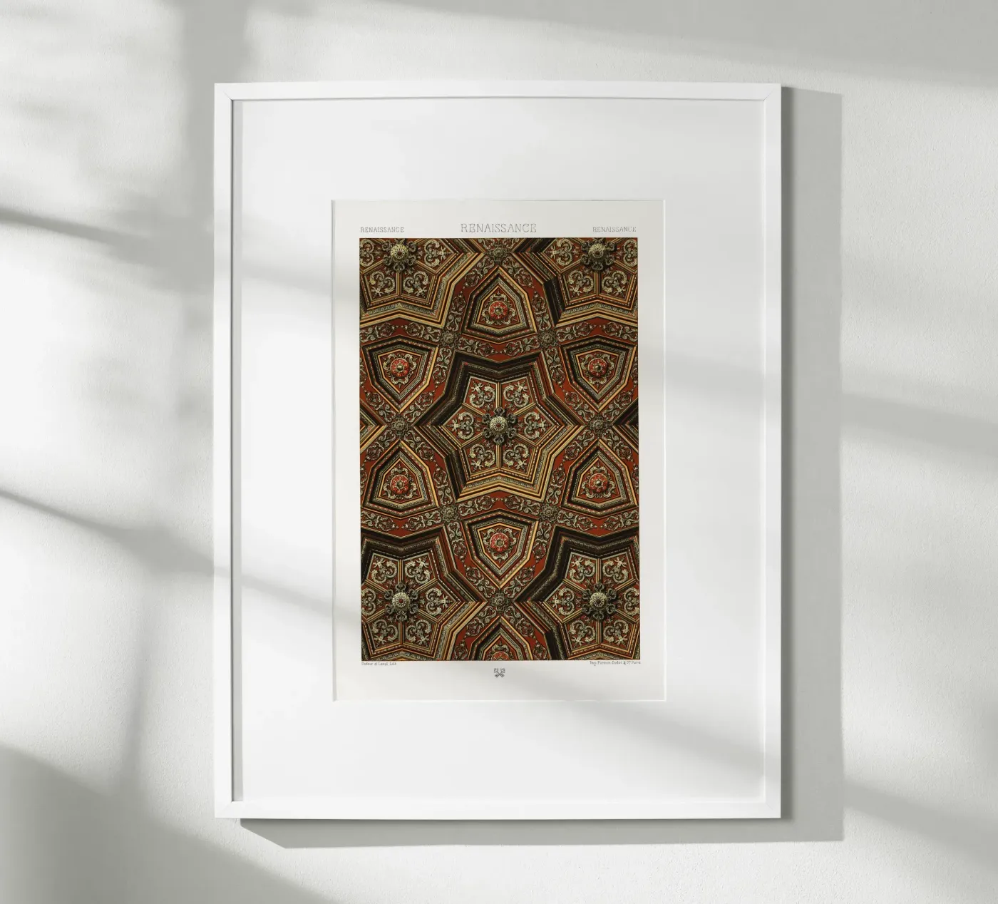 Renaissance pattern Poster von vintageshop