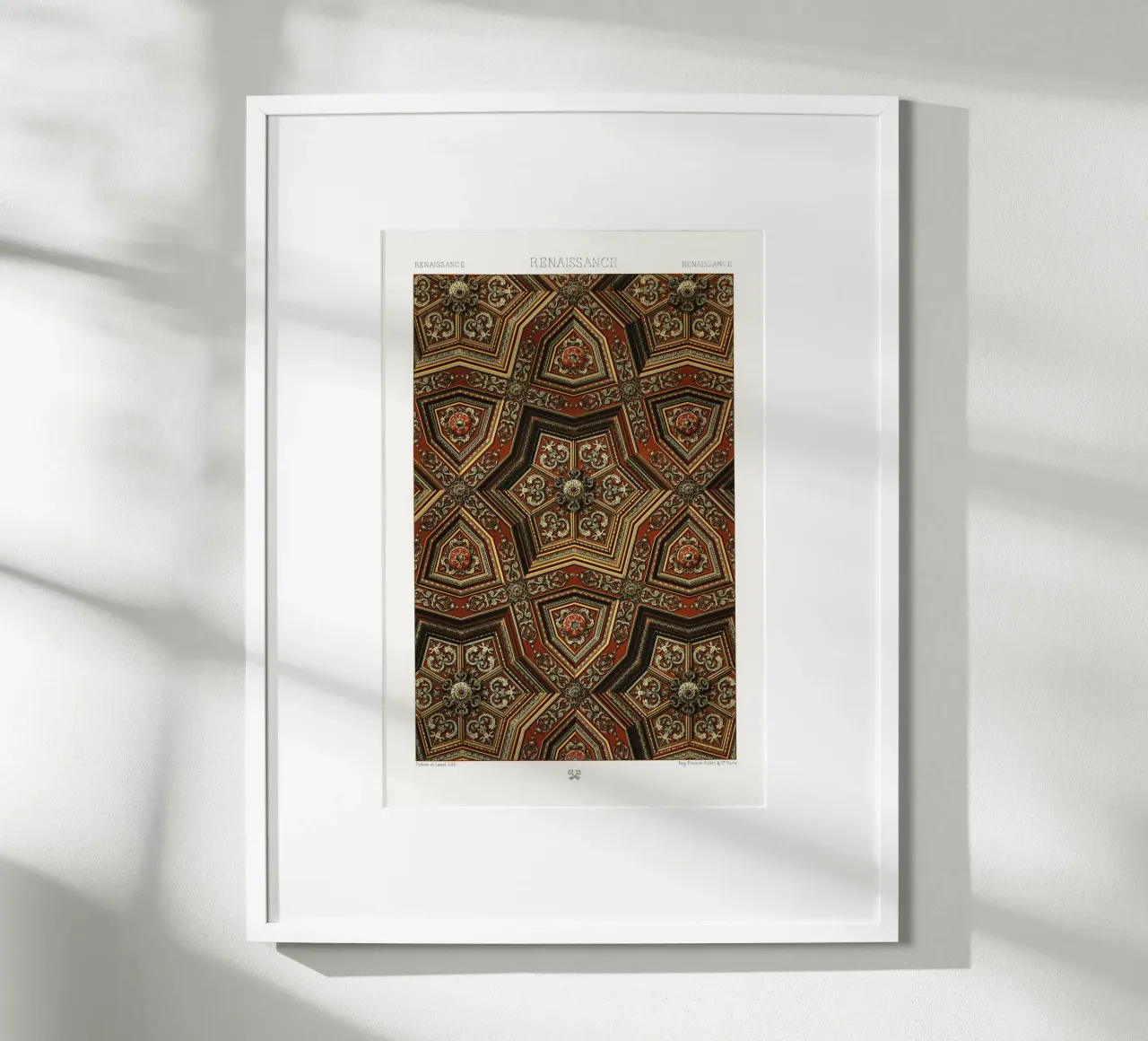 Renaissance pattern poster da vintageshop