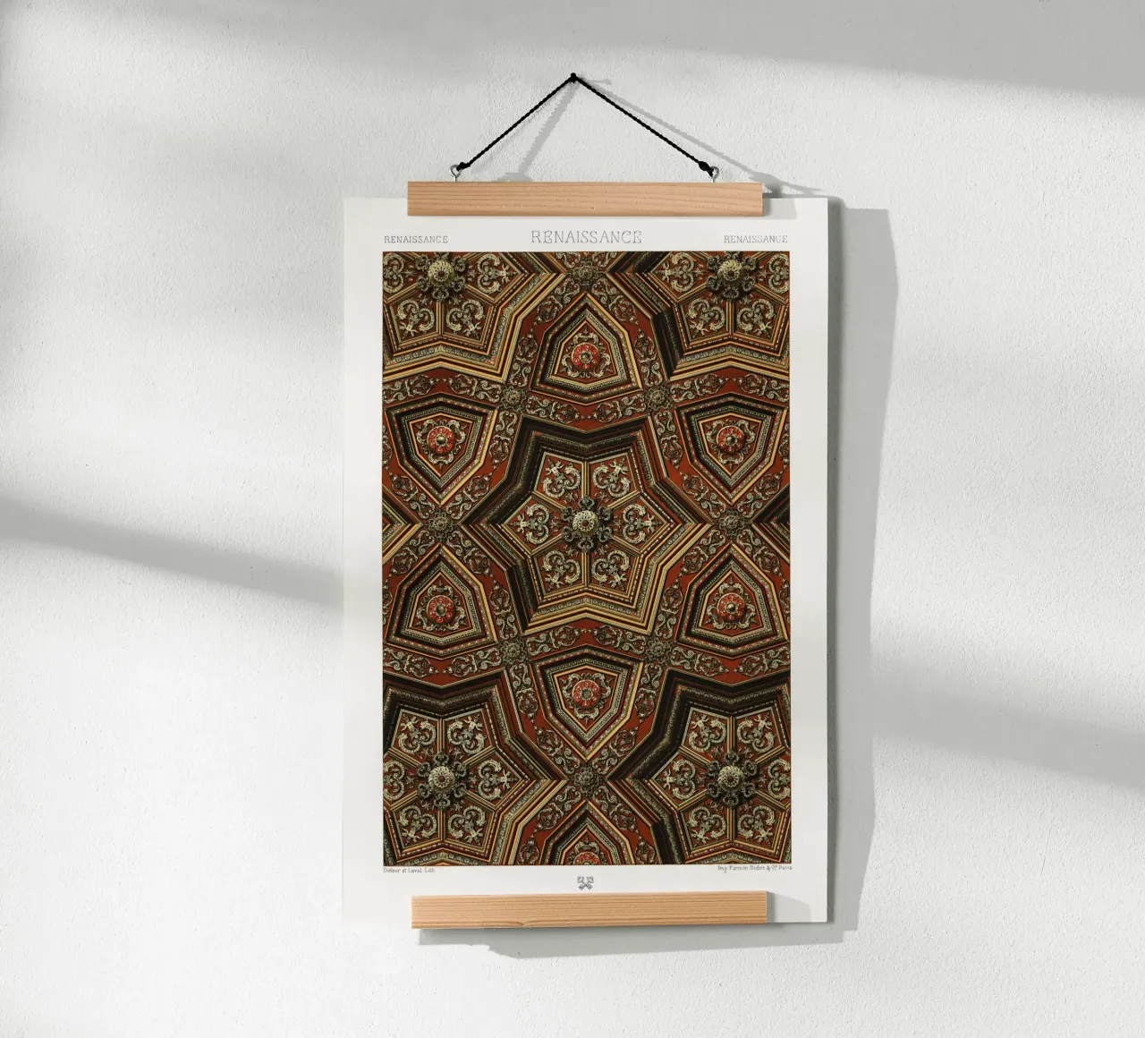 Renaissance pattern poster da vintageshop