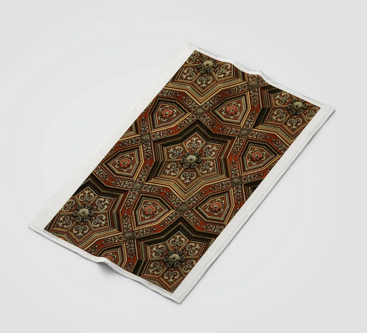 Renaissance pattern Fleecedecke von vintageshop