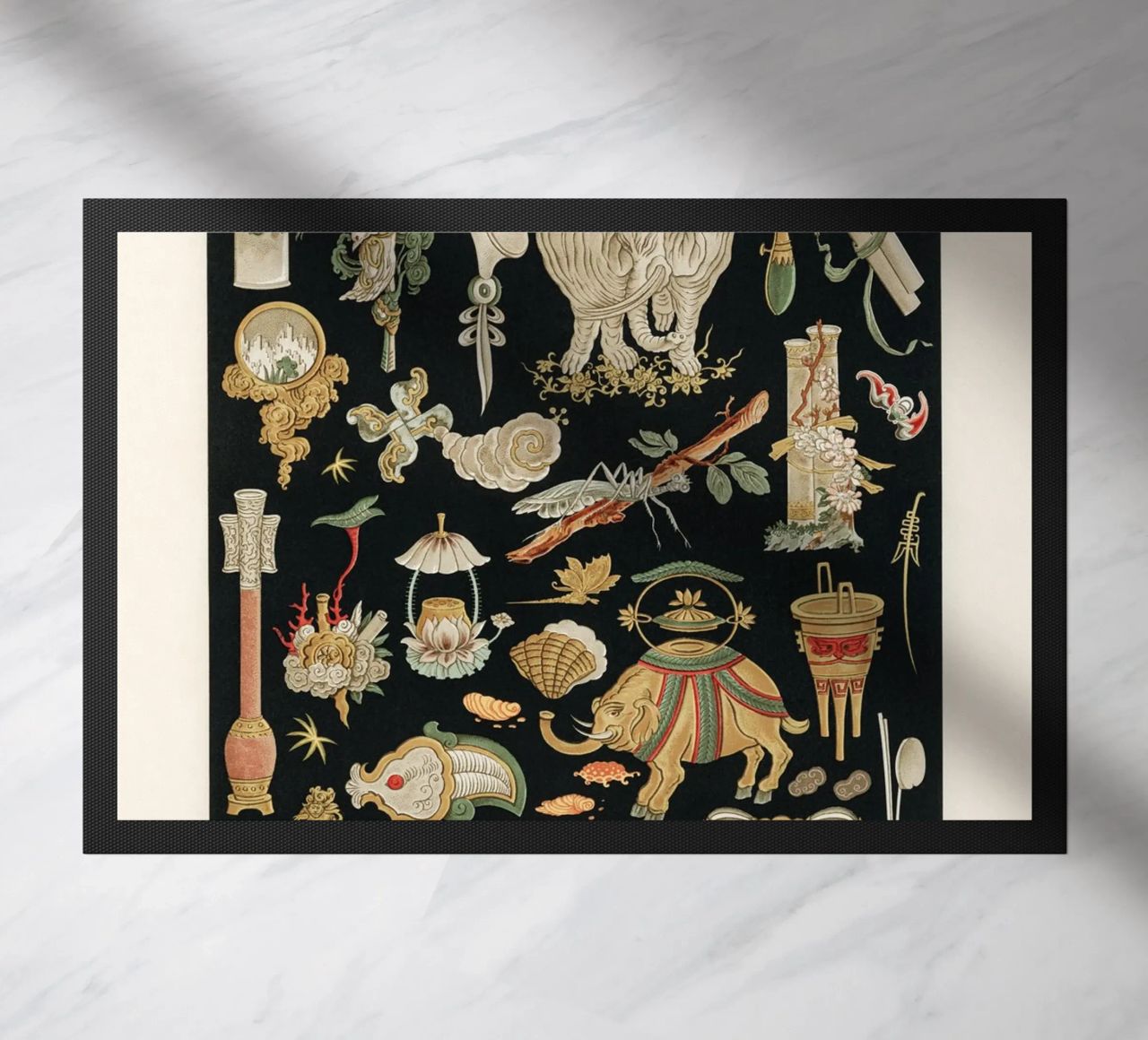 Chinese pattern elements zerbino da vintageshop
