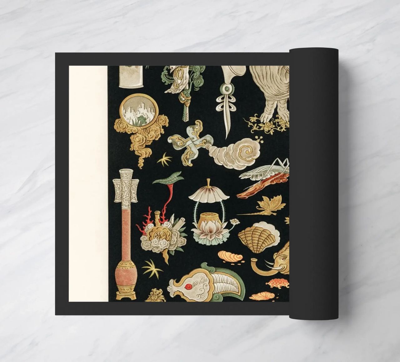 Chinese pattern elements zerbino da vintageshop