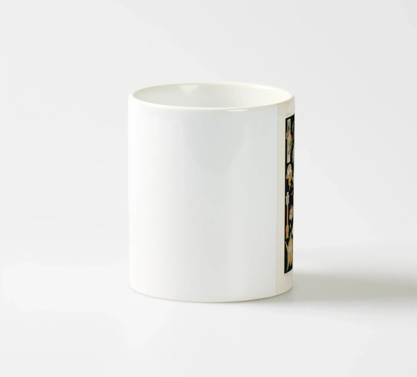 Chinese pattern elements ceramic mug by vintageshop