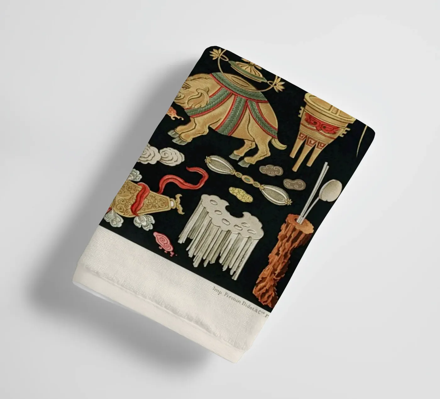 Chinese pattern elements Handtuch von vintageshop