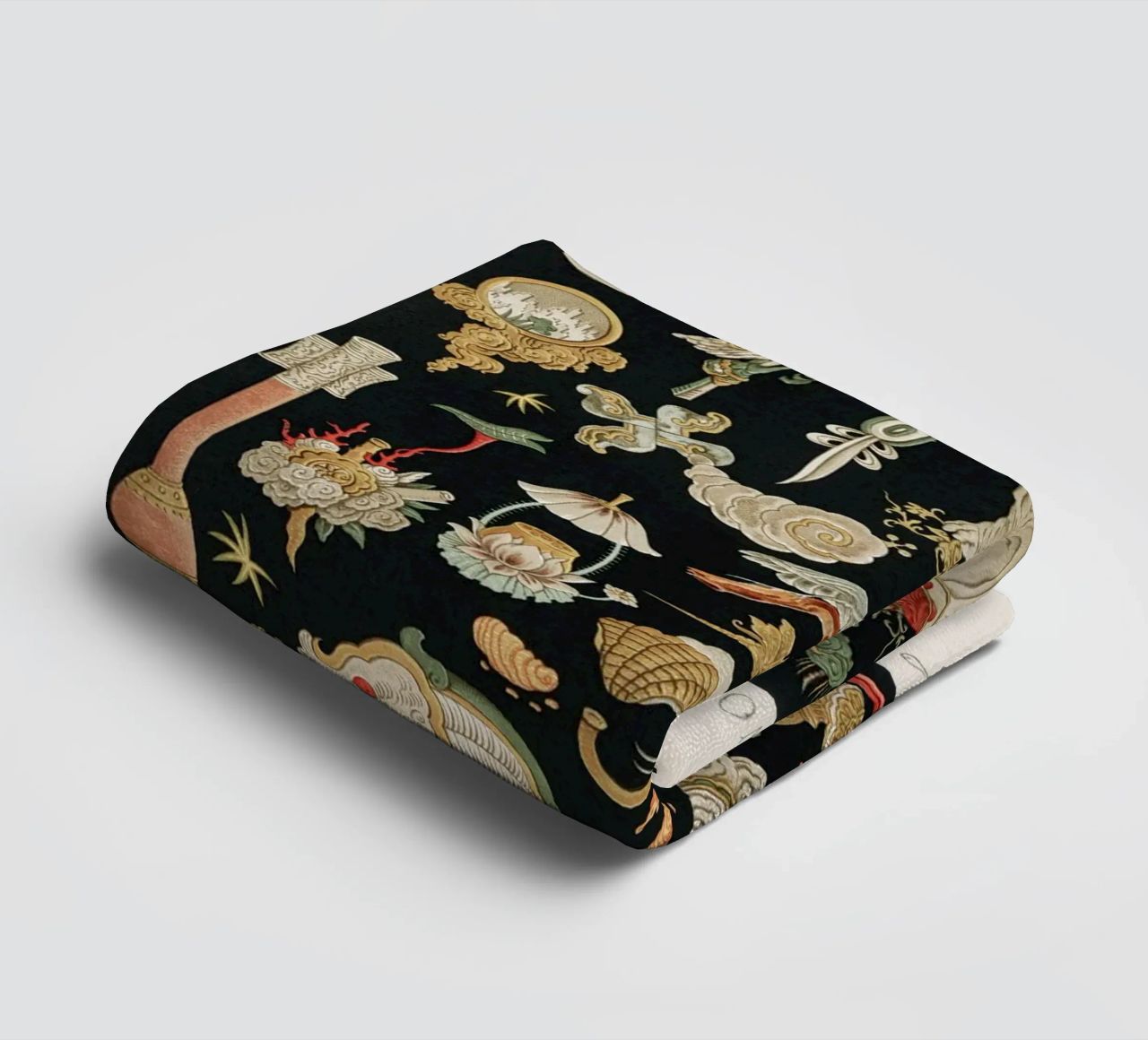 Chinese pattern elements asciugamano da bagno da vintageshop