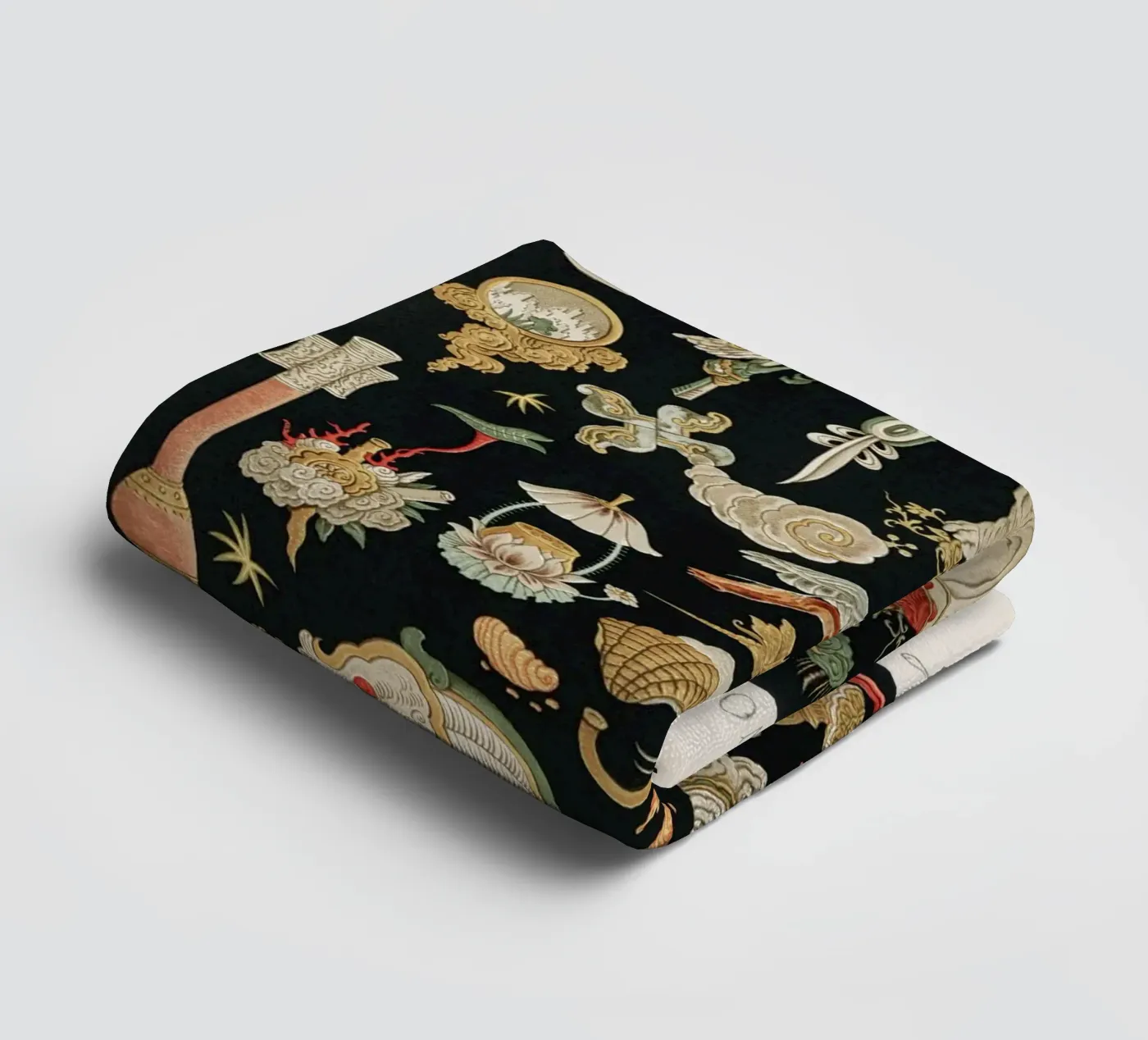 Chinese pattern elements Handtuch von vintageshop