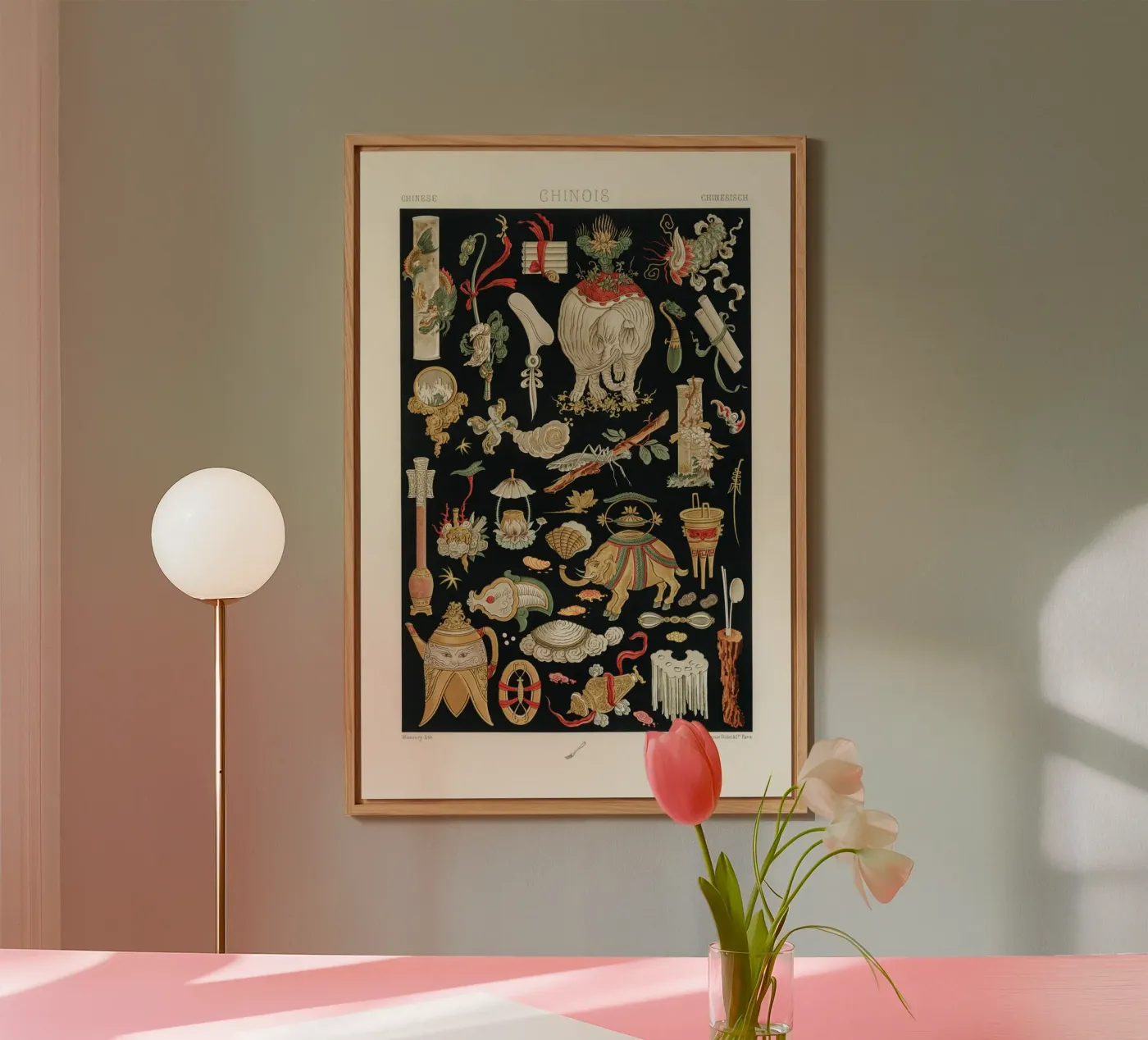Chinese pattern elements pannello forex da vintageshop