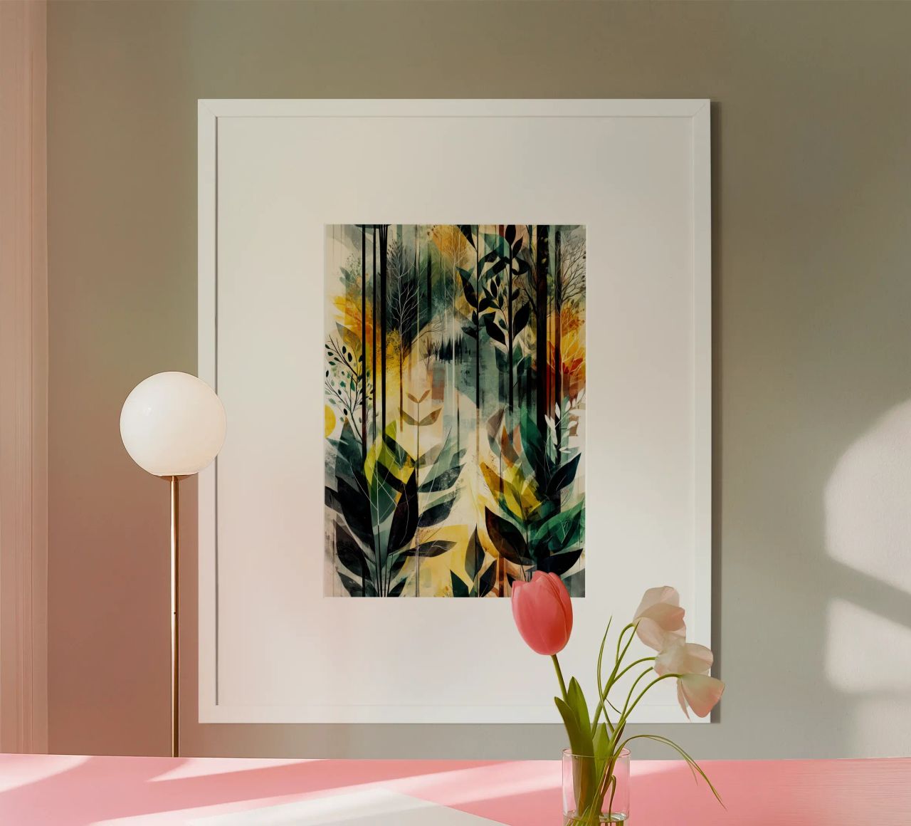 Forêt magique poster de Justyna Jaszke JBJart
