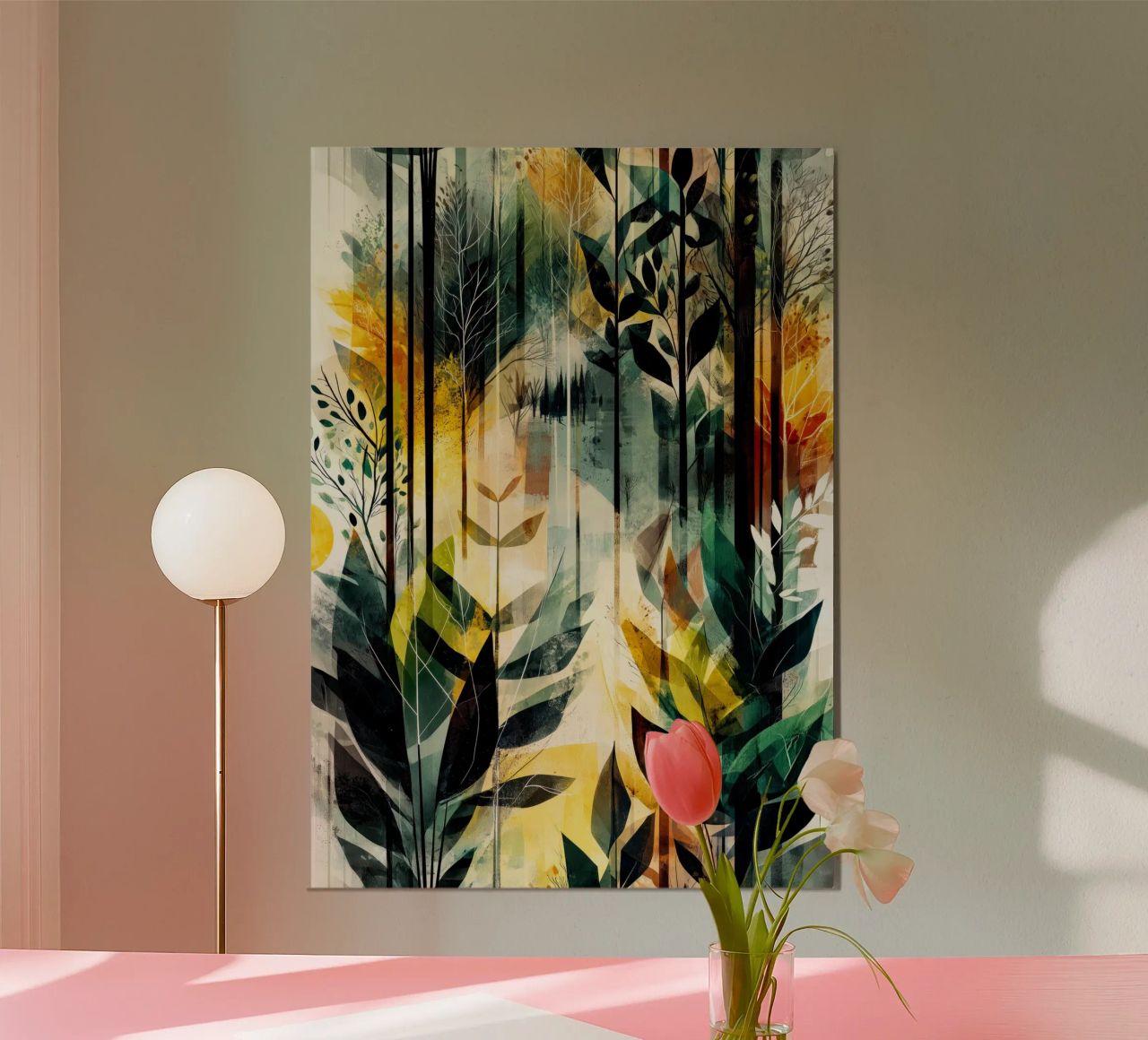 Forêt magique poster de Justyna Jaszke JBJart