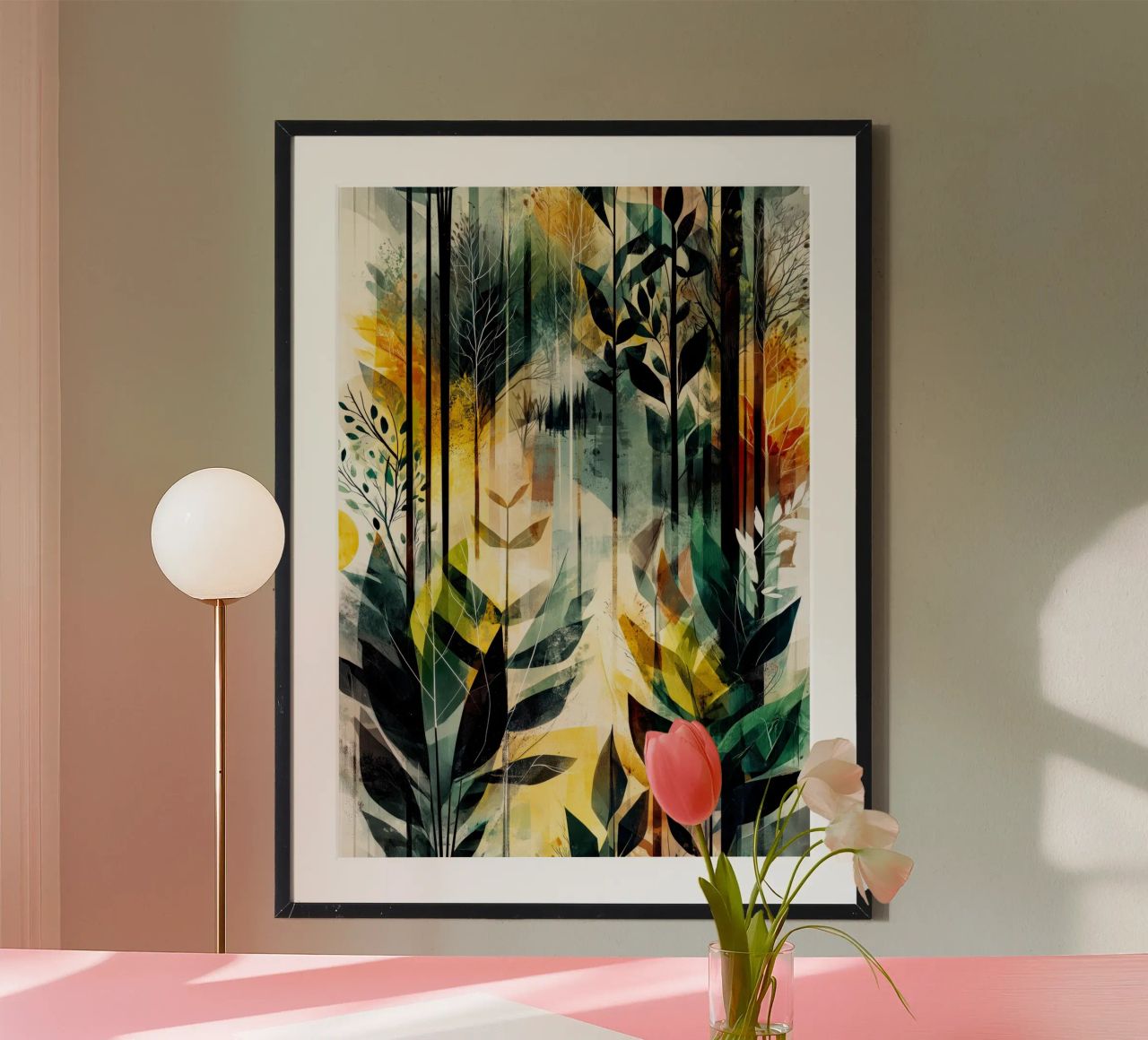 Forêt magique poster de Justyna Jaszke JBJart