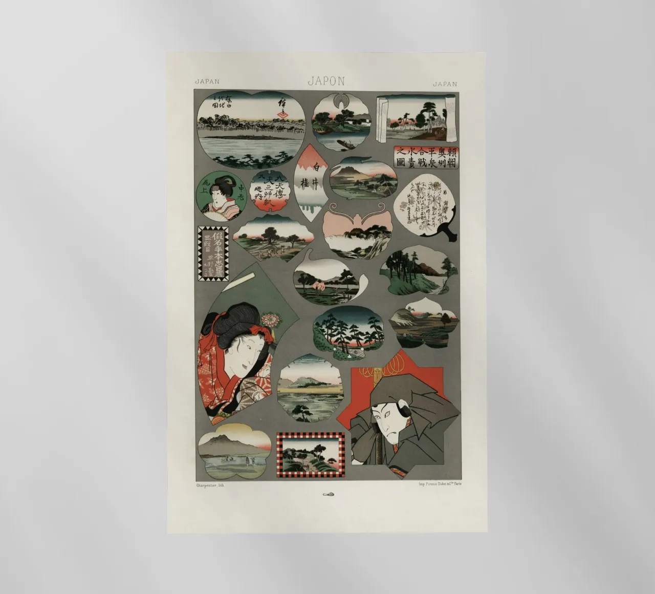 Japan pattern pellicola backlit da vintageshop