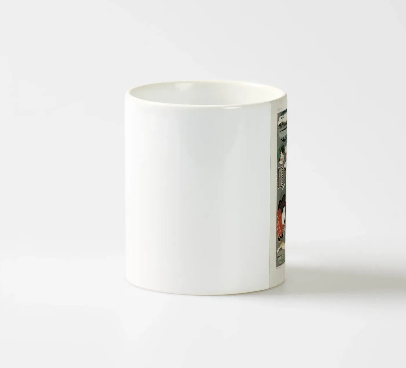 Japan pattern ceramic mug by vintageshop