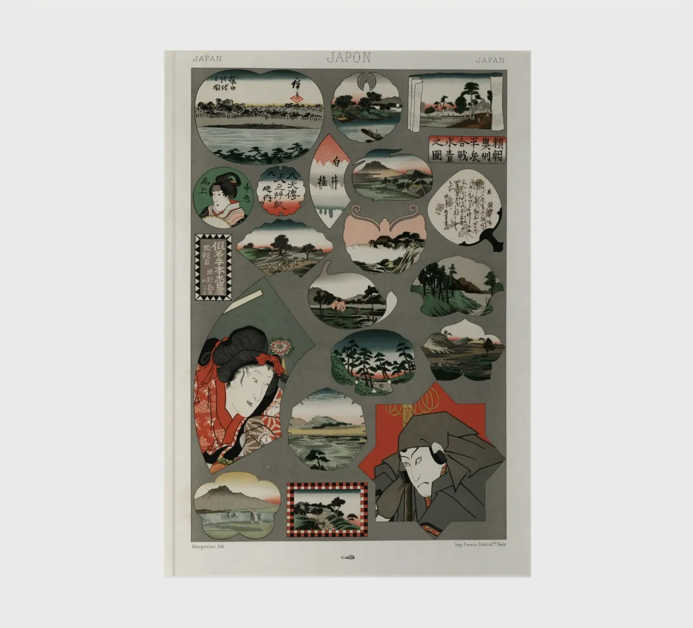 Japan pattern notebook by vintageshop