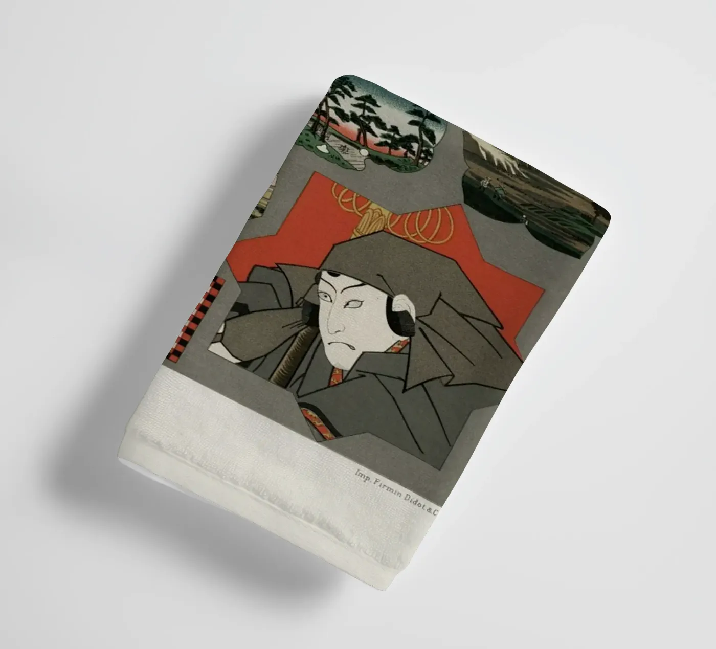 Japan pattern badhanddoek van vintageshop