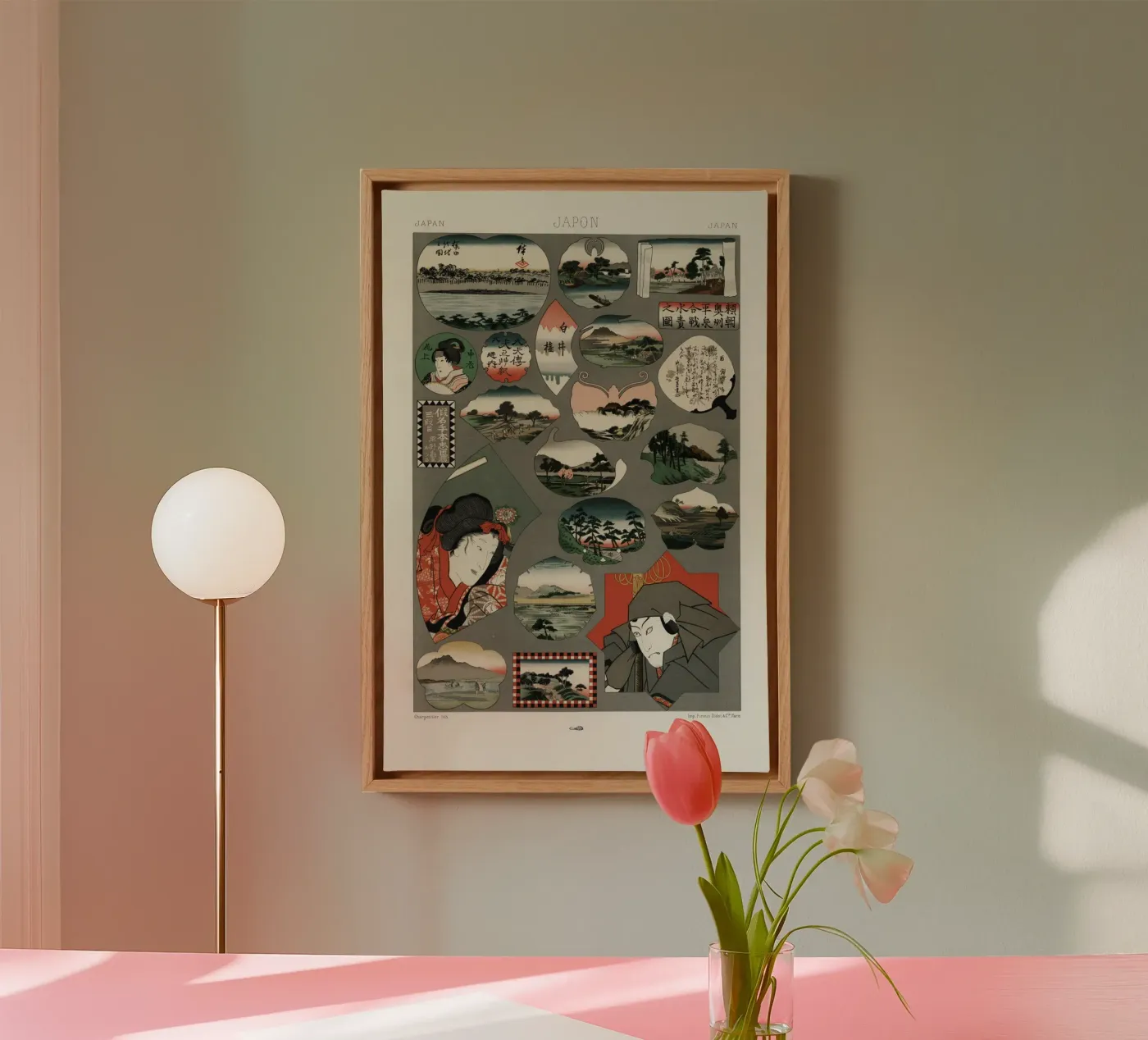 Japan pattern canvas van vintageshop