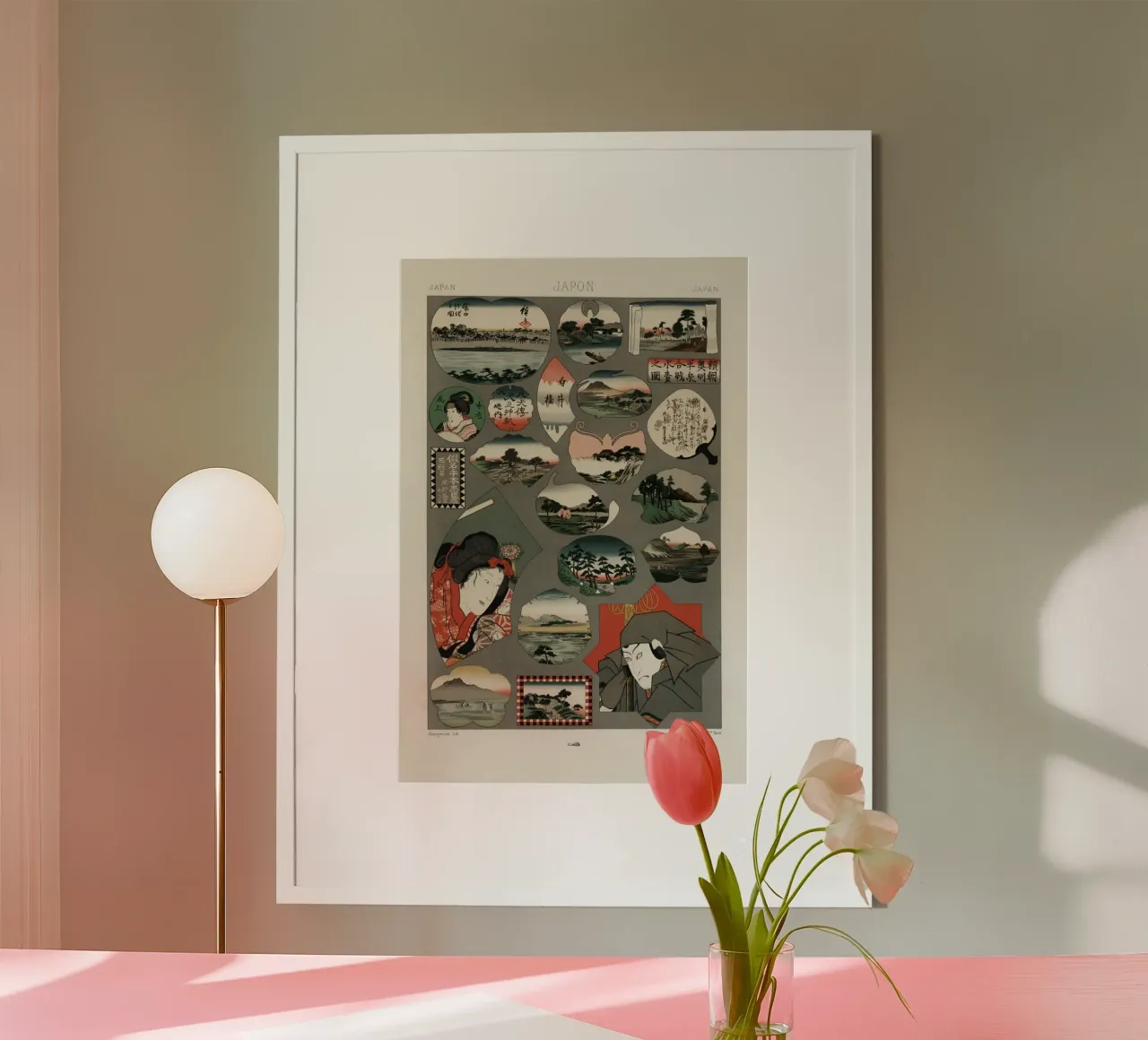 Japan pattern poster by vintageshop