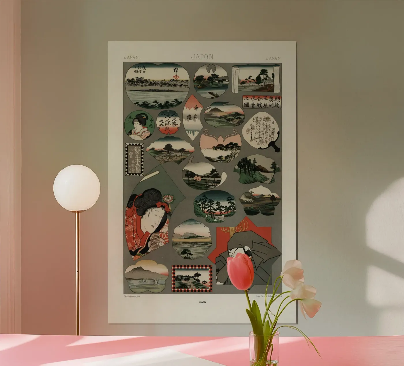 Japan pattern Poster von vintageshop