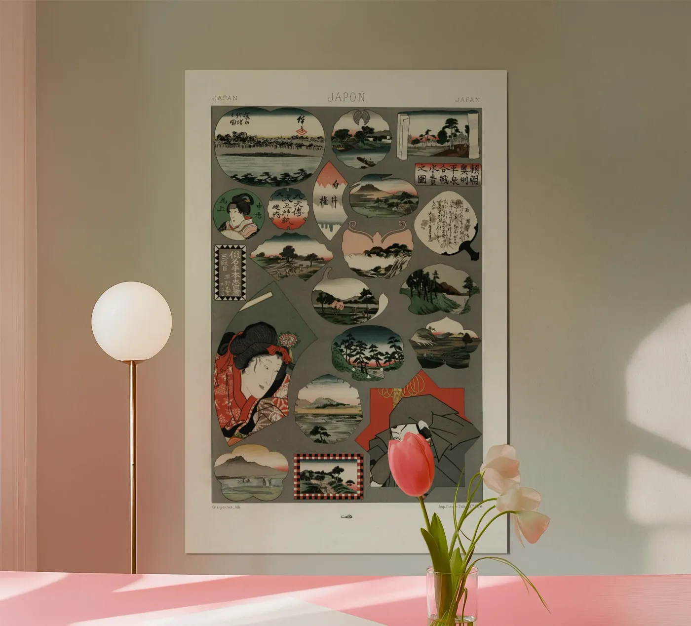 Japan pattern poster van vintageshop