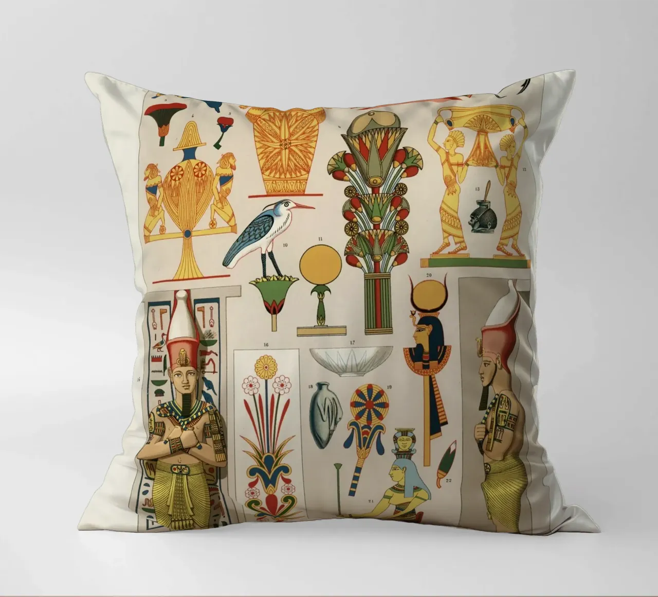 Egyptian pattern cuscino da vintageshop