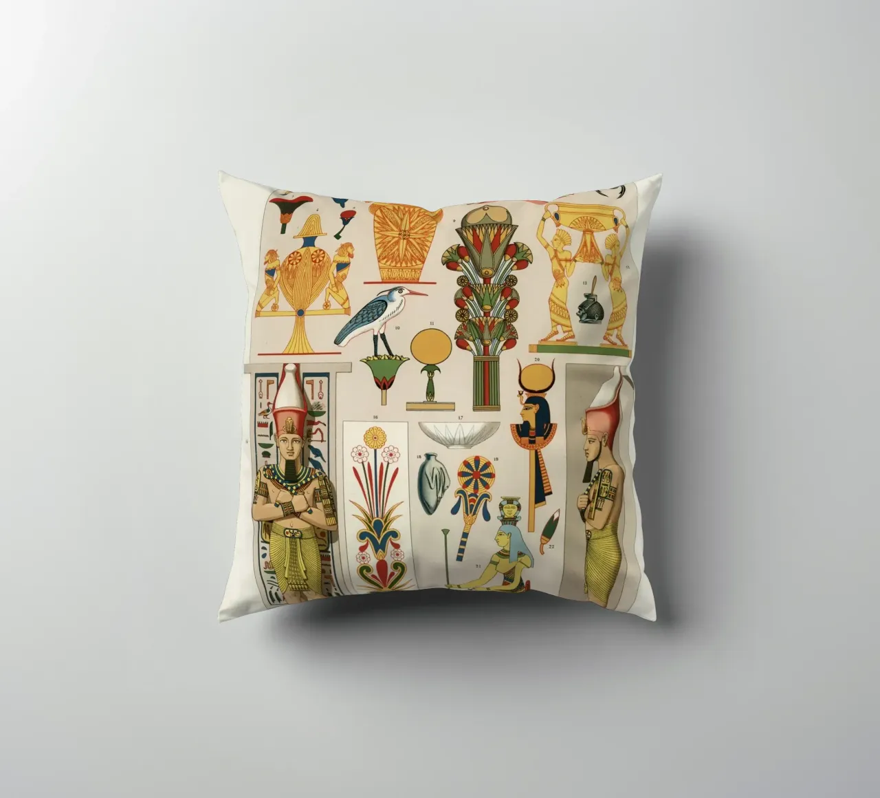 Egyptian pattern cuscino da vintageshop