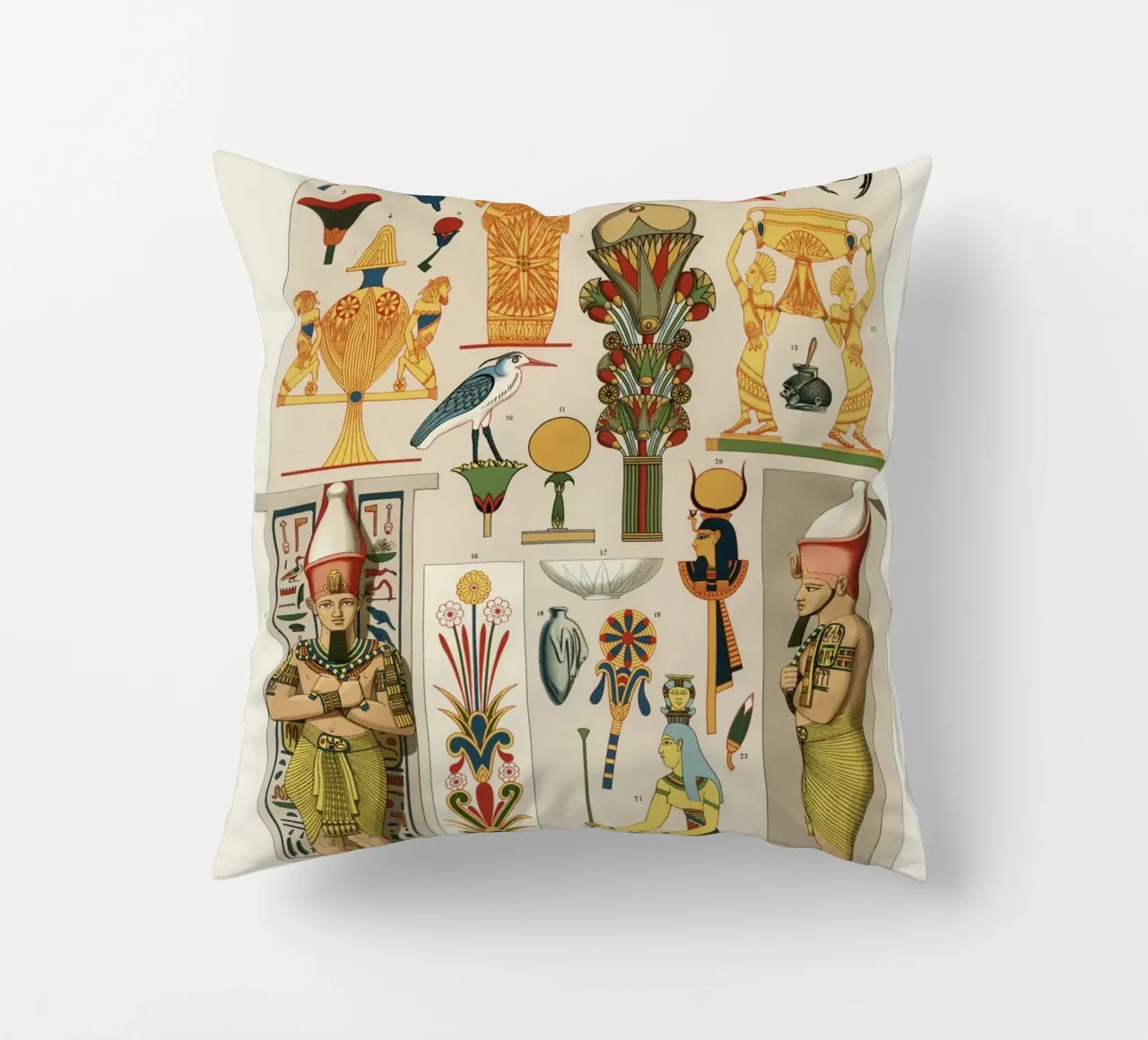 Egyptian pattern cuscino da vintageshop