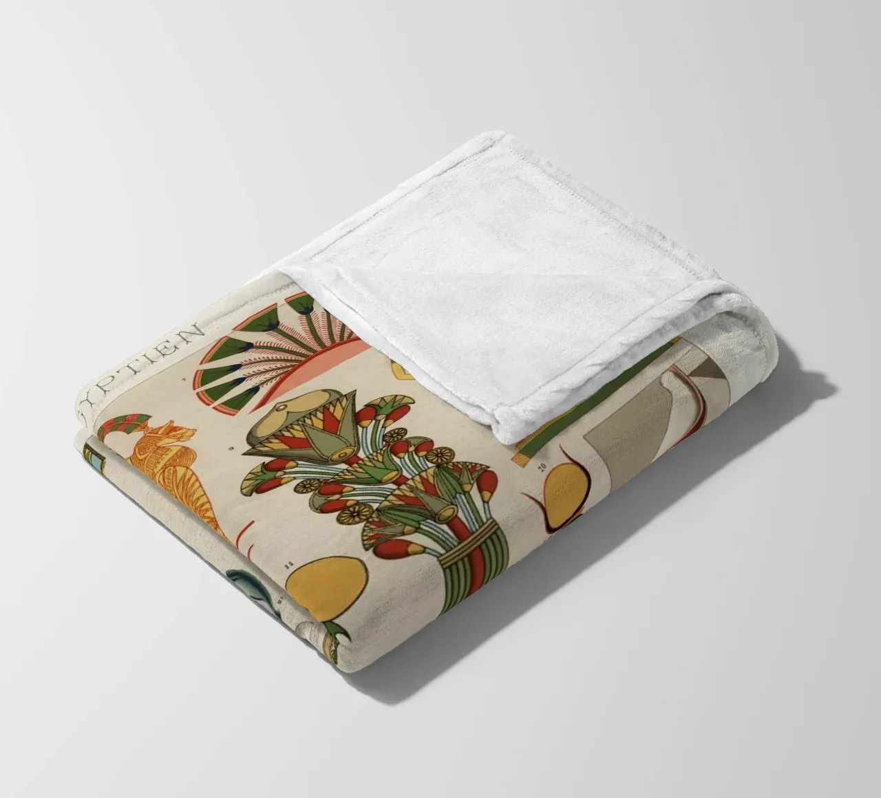 Egyptian pattern coperta in pile da vintageshop
