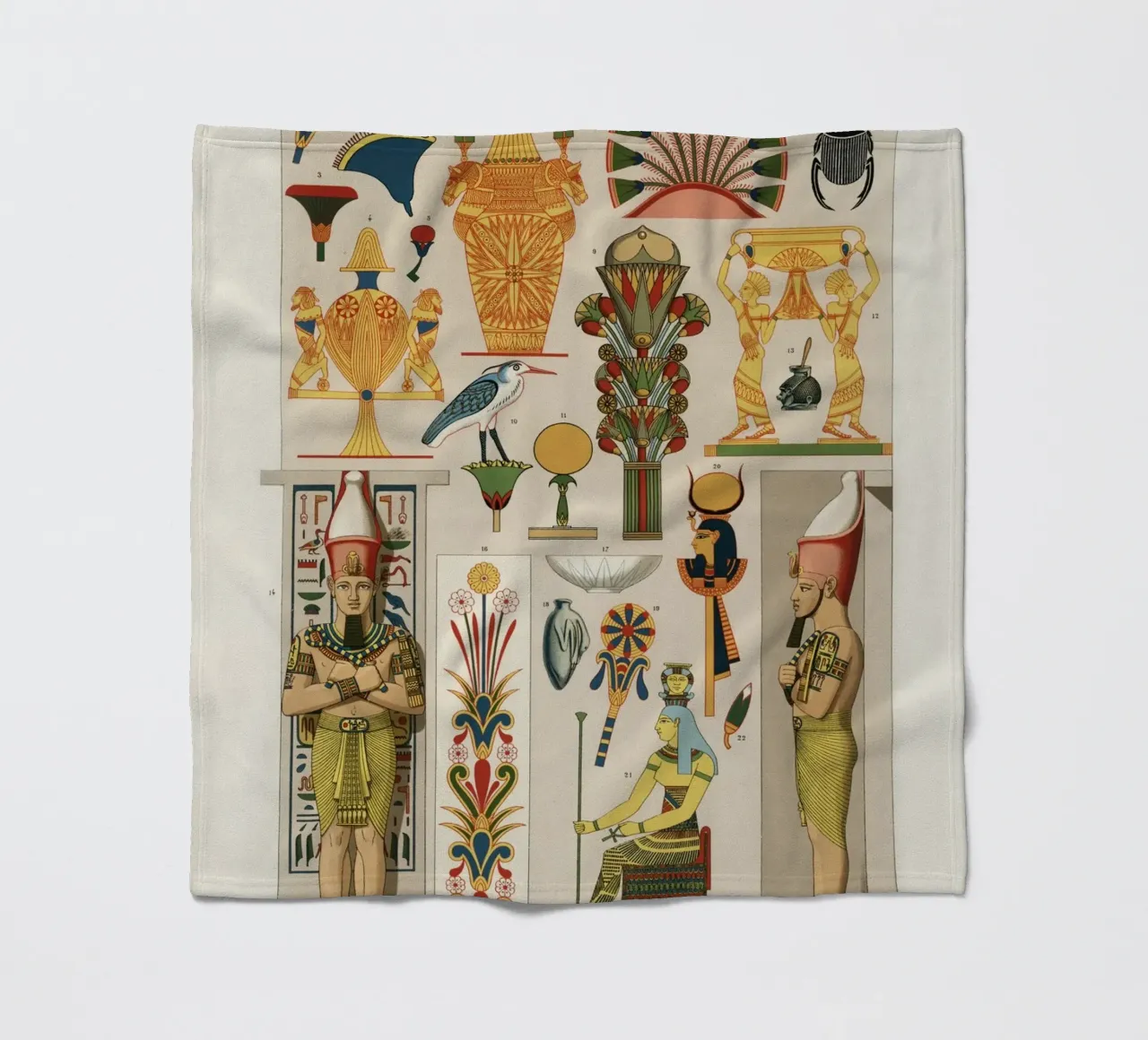 Egyptian pattern coperta in pile da vintageshop
