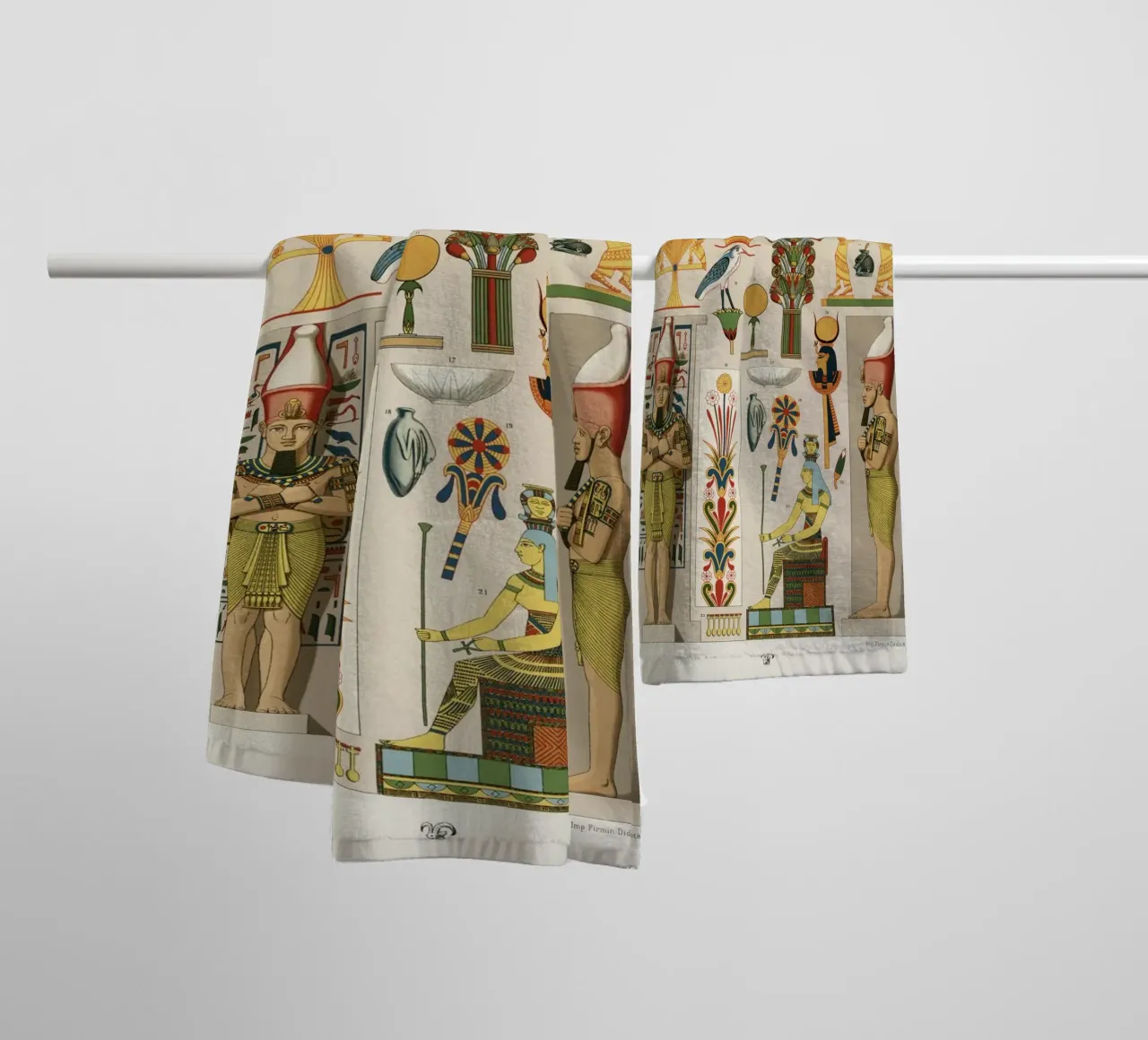 Egyptian pattern asciugamano da bagno da vintageshop