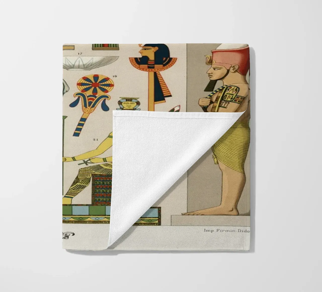 Egyptian pattern telo mare da vintageshop