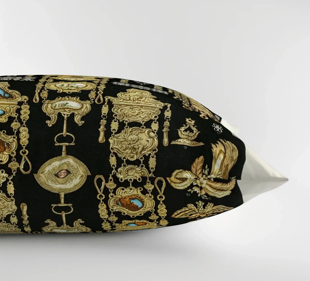 17th and 18th Century pattern. cuscino da vintageshop