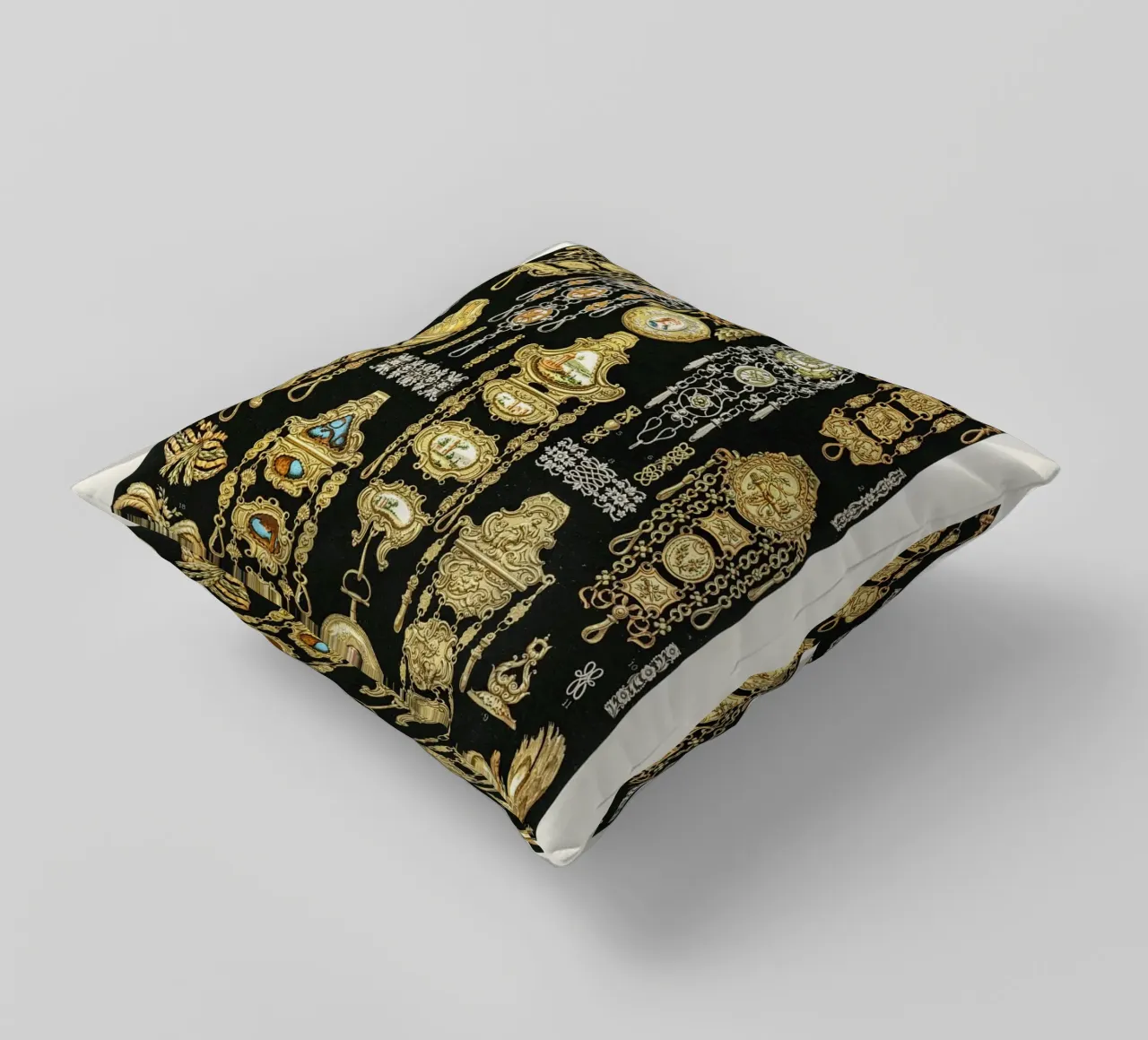 17th and 18th Century pattern. cuscino da vintageshop