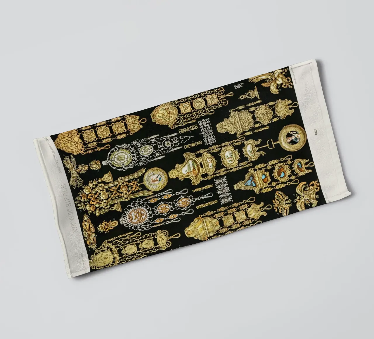 17th and 18th Century pattern. asciugamano da bagno da vintageshop