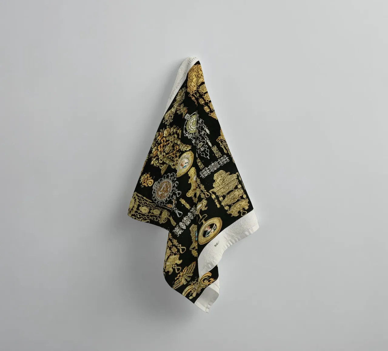 17th and 18th Century pattern. asciugamano da bagno da vintageshop