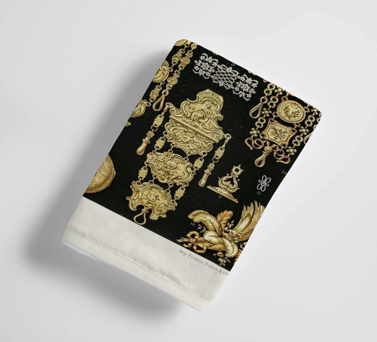17th and 18th Century pattern. serviette de bain de vintageshop
