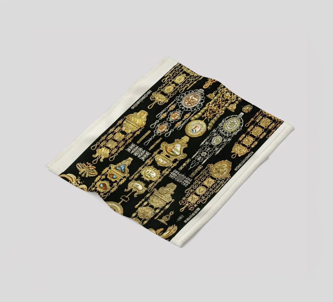 17th and 18th Century pattern. manta de franela de vintageshop