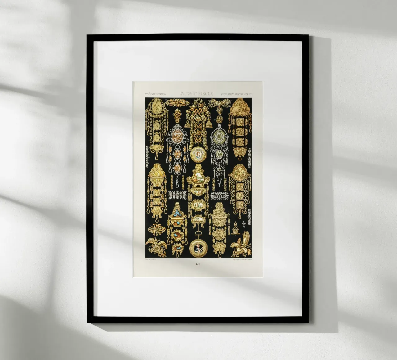 17th and 18th Century pattern. carta hahnemühle da vintageshop