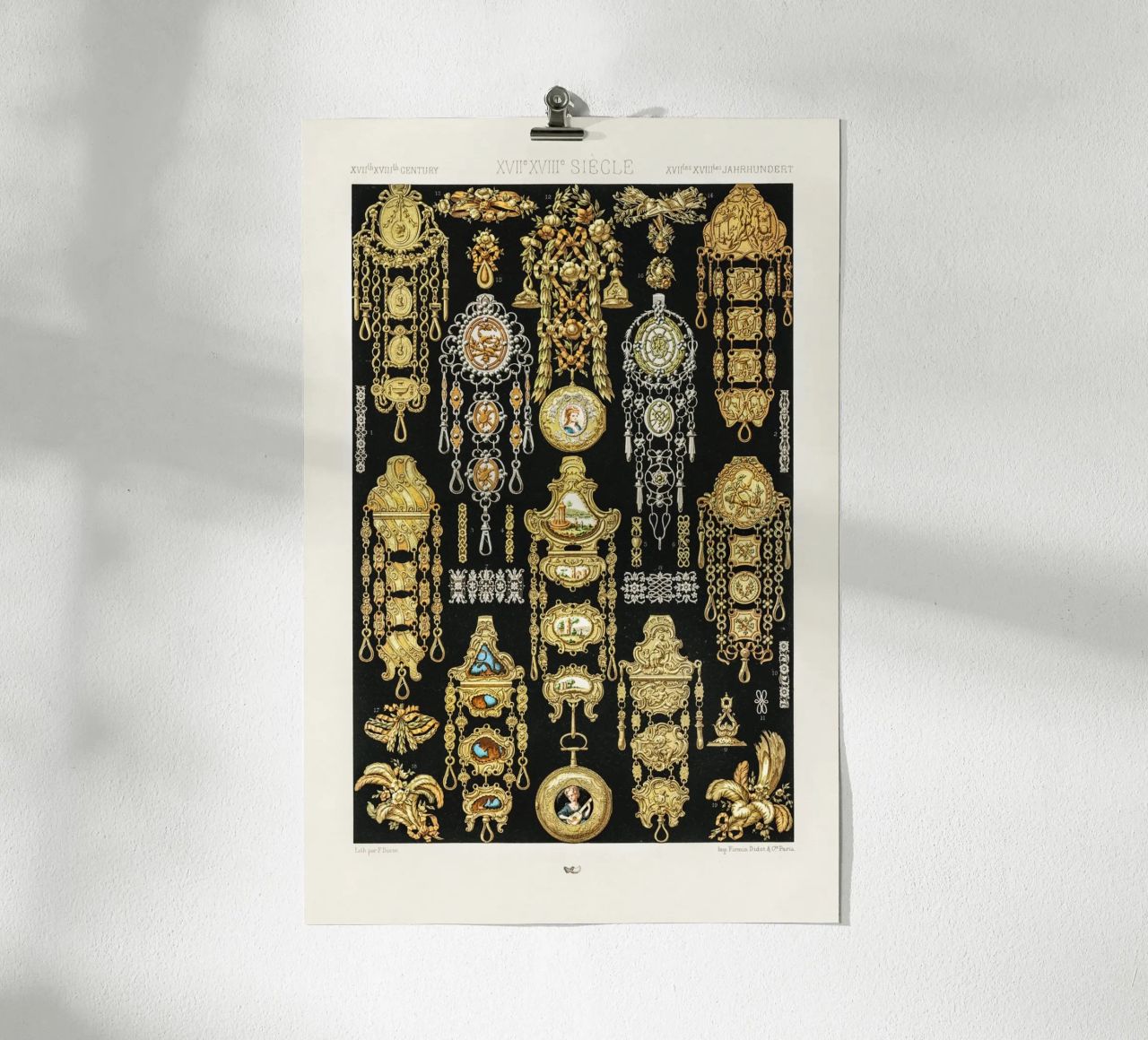 17th and 18th Century pattern. hahnemühle de vintageshop
