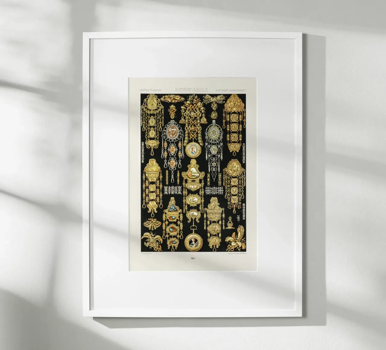 17th and 18th Century pattern. carta hahnemühle da vintageshop