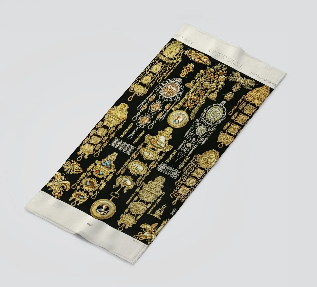 17th and 18th Century pattern. telo mare da vintageshop