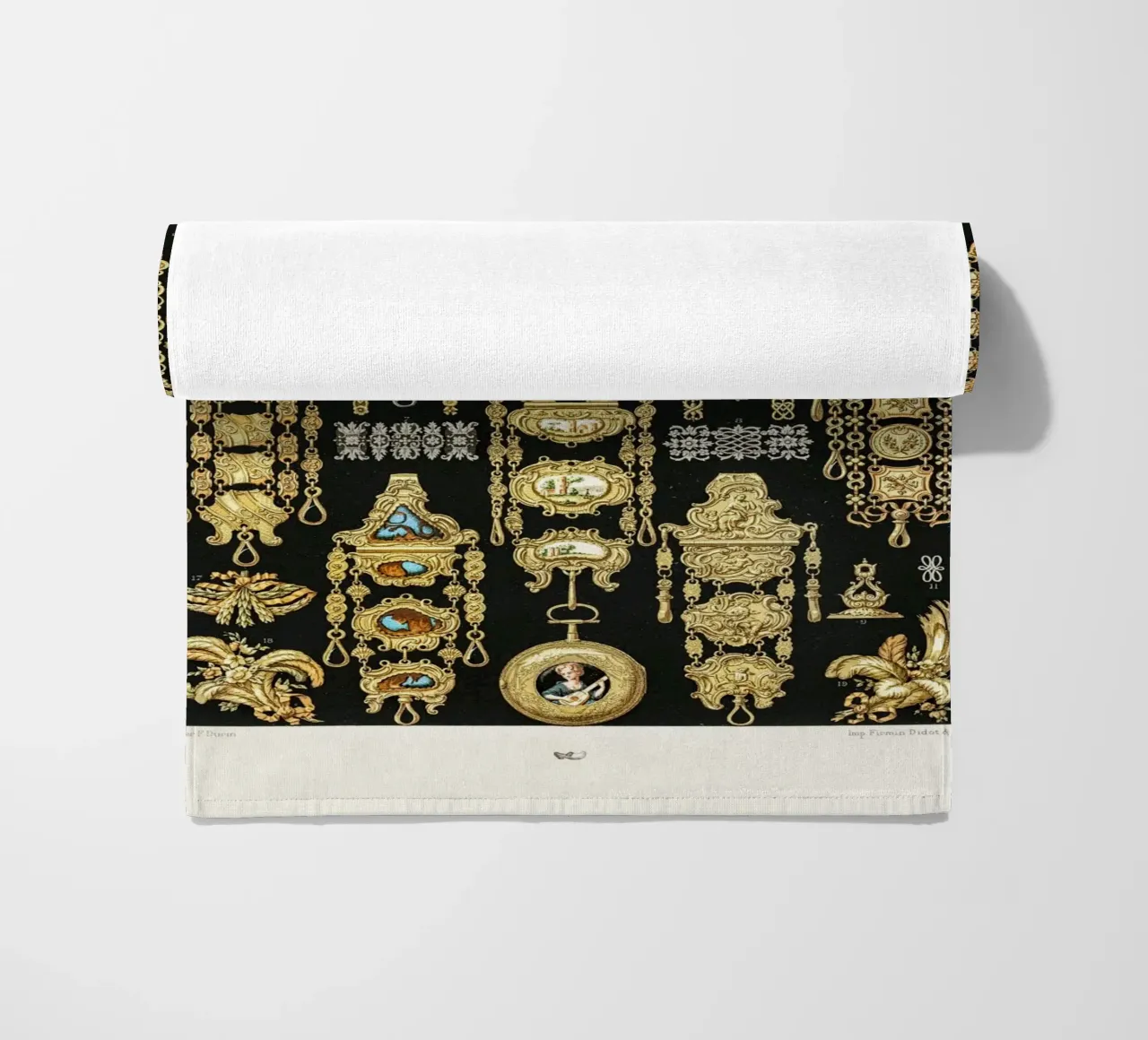 17th and 18th Century pattern. telo mare da vintageshop