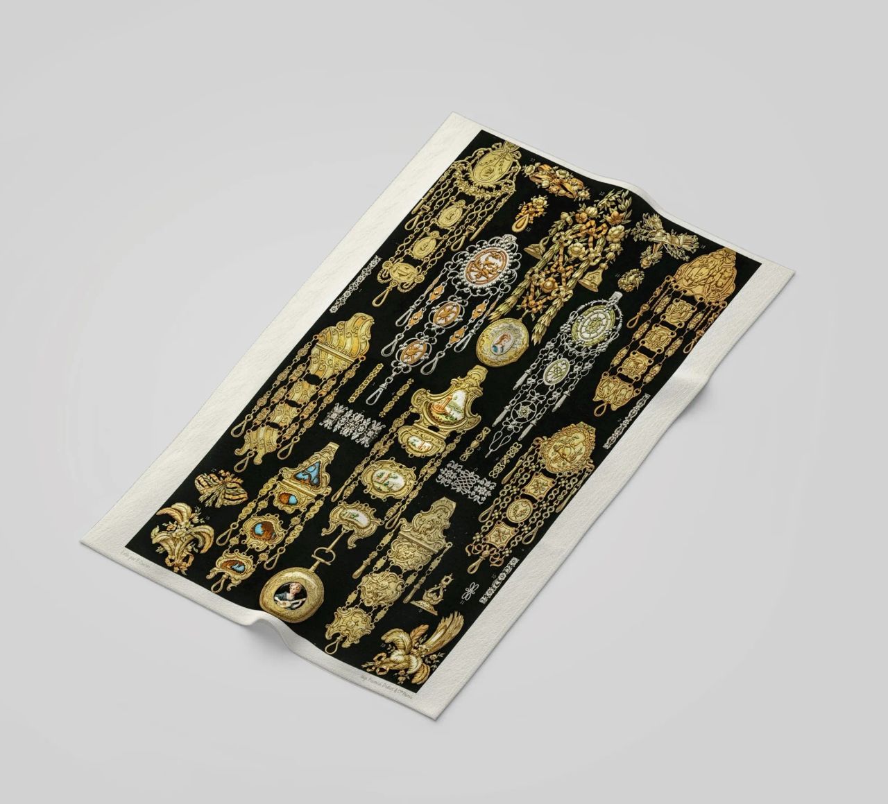 17th and 18th Century pattern. serviette de plage de vintageshop