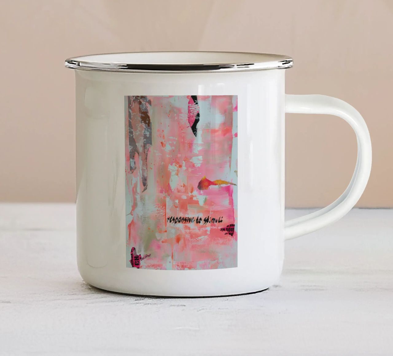 Sincerity No3 tazza in smalto da PeHa - ART