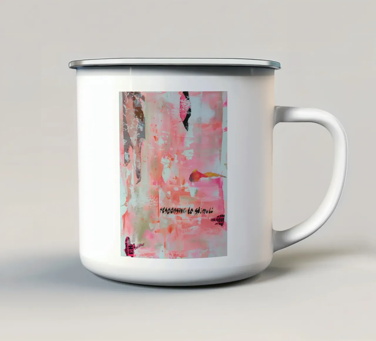 Sincerity No3 taza de esmalte de PeHa - ART