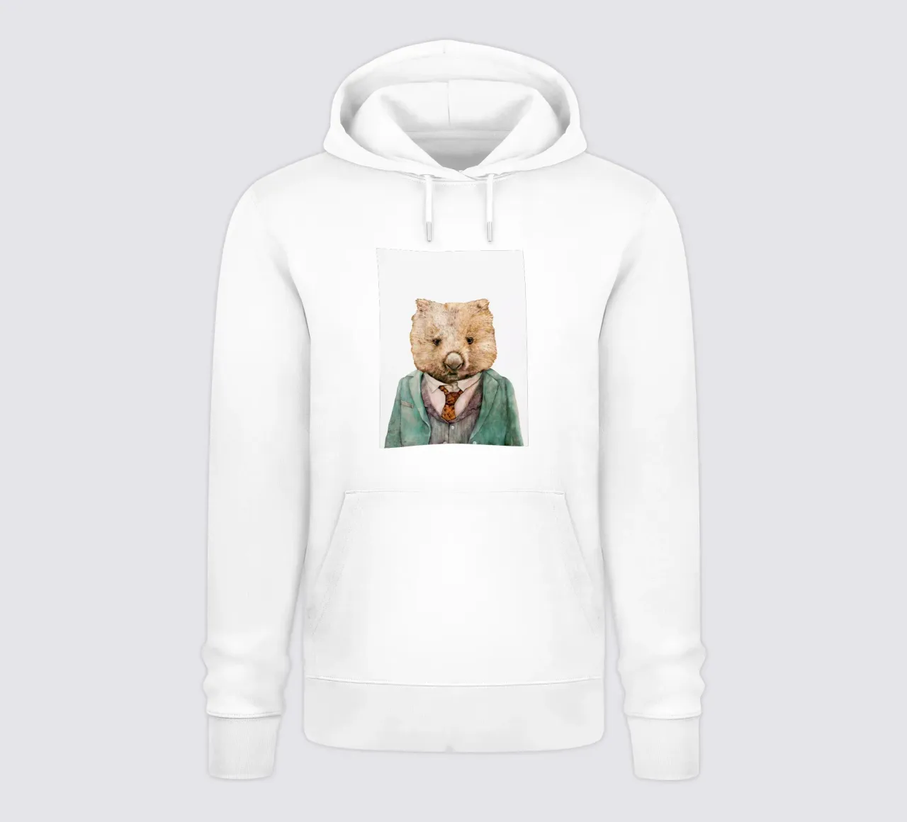 Signor Wombat felpa con cappuccio da Animal Crew