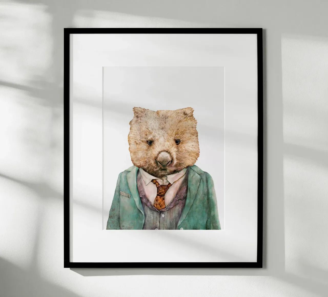 Mr Wombat hahnemühle by Animal Crew