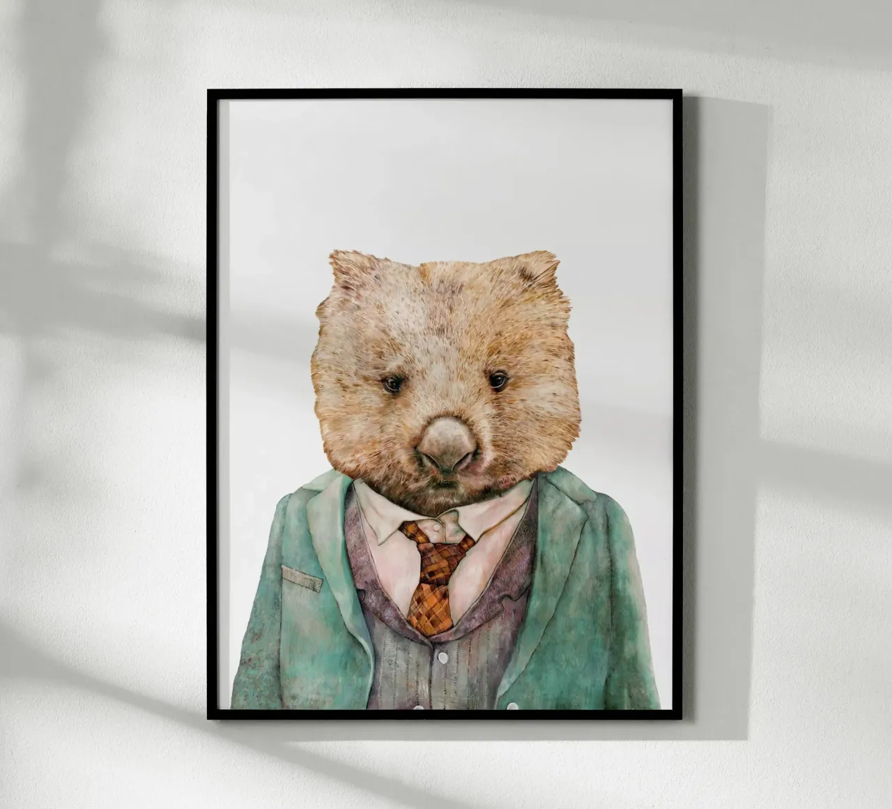 Mr Wombat hahnemühle by Animal Crew