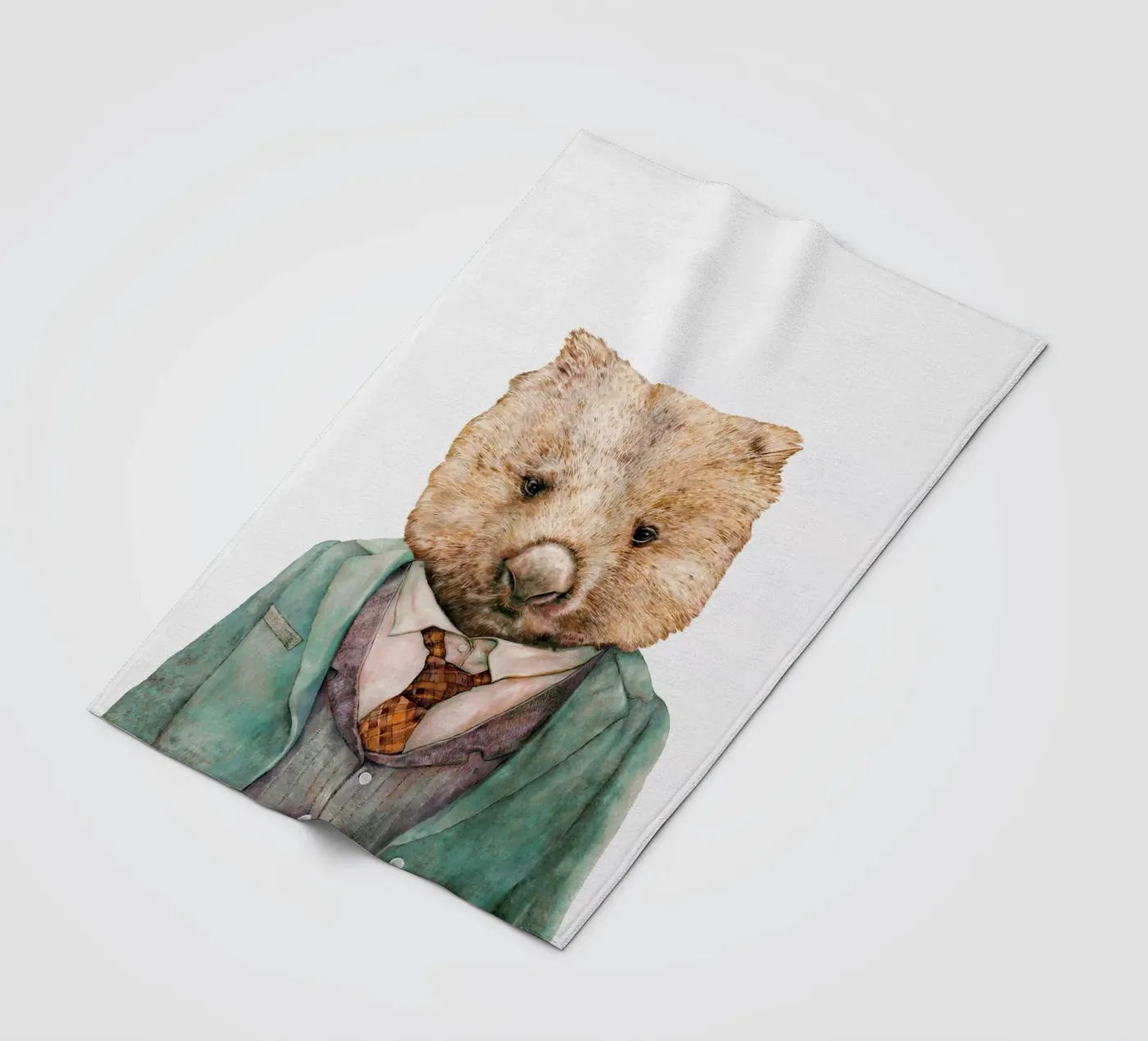 Herr Wombat Fleecedecke von Animal Crew