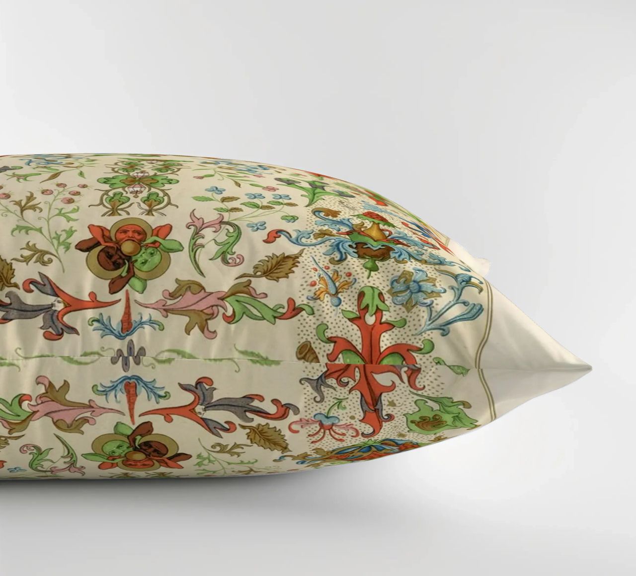 Medieval pattern decorative cushion by vintageshop