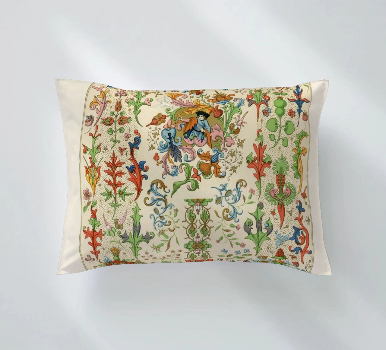 Medieval pattern decorative cushion by vintageshop