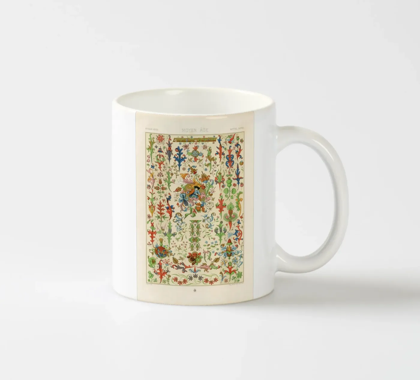 Medieval pattern mug en céramique de vintageshop